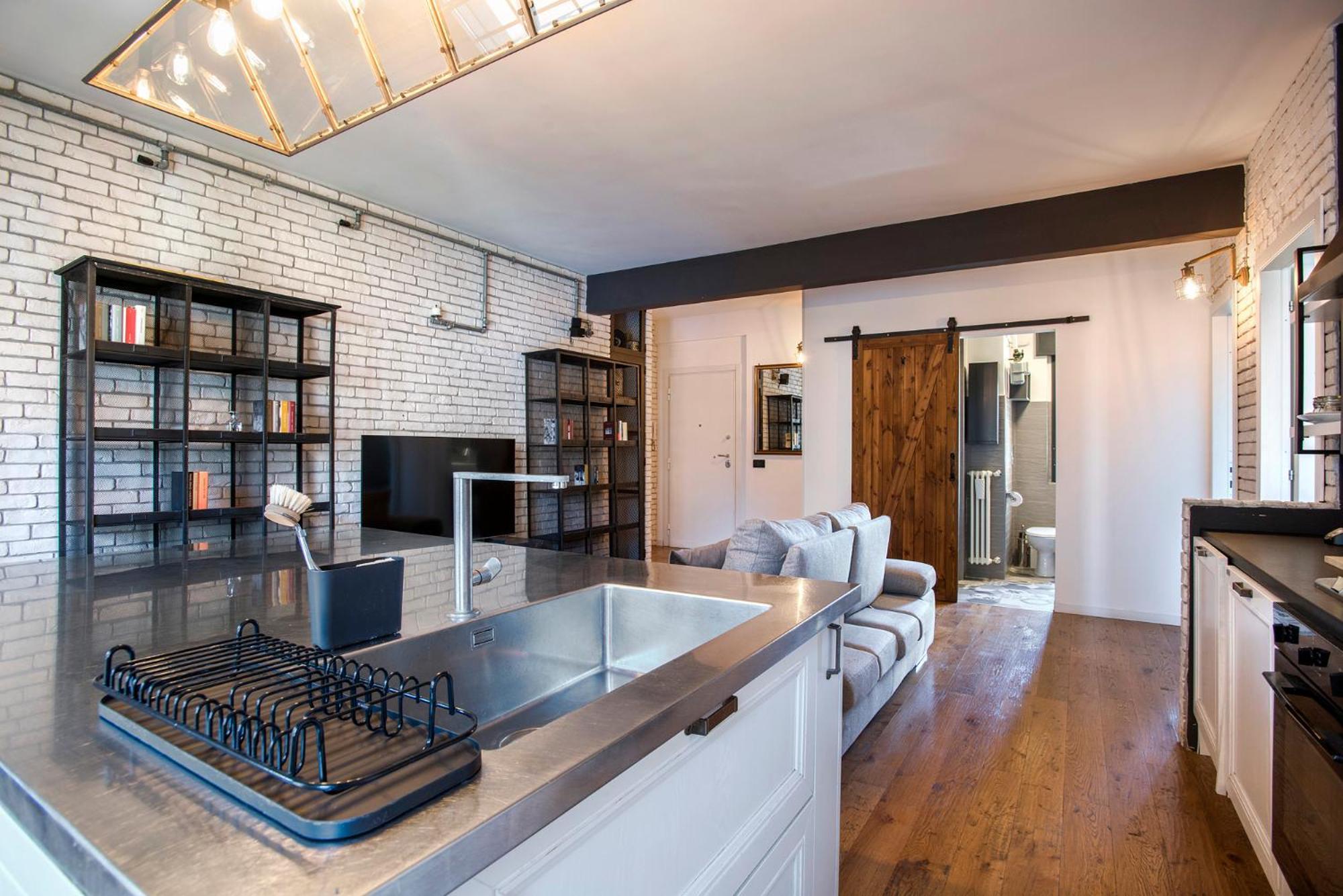 Open Space Design - Portuense Apartment *